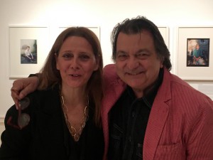 Maria Letizia Cassata con fotografo Gianfranco Gorgoni
